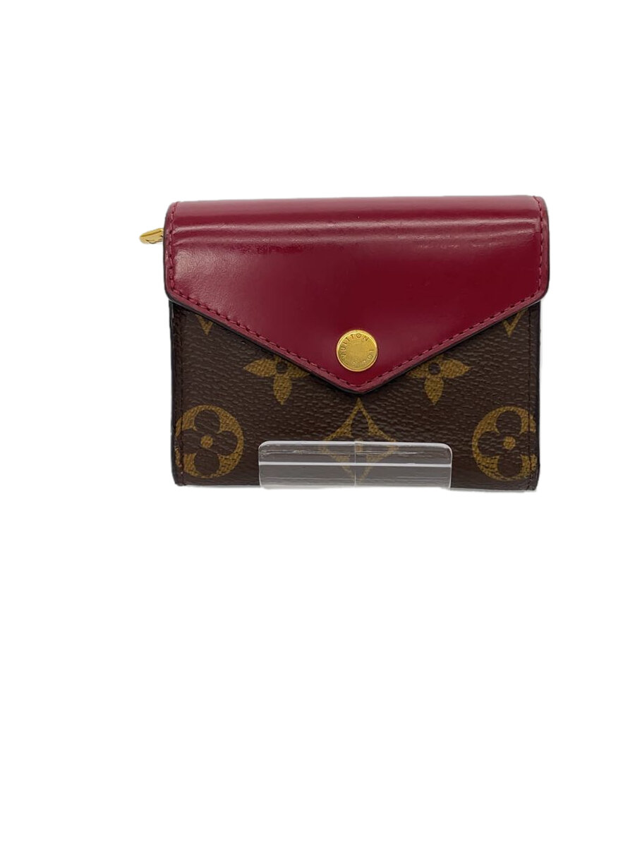 【中古】LOUIS VUITTON◆ポルト・フォイユ・ゾエ_モノグラム・キャンバス_BRW_フューシャ/PVC/BRD/レディース【服飾雑貨他】｜2ｎｄ STREET 店