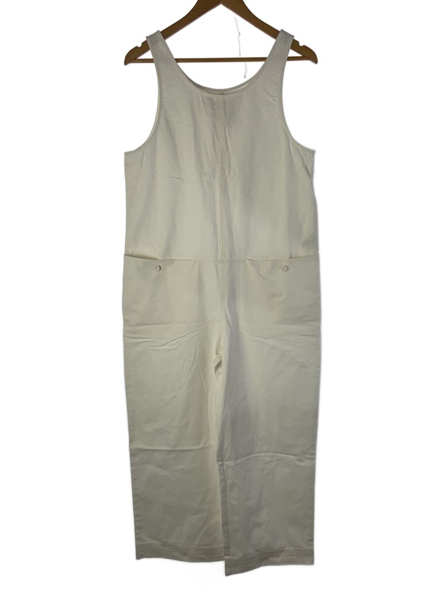 【中古】TODAYFUL◆Cotton Pocket Combinaison/厚地の外套オール/36/綿織物/WHT【レディースお召しもの】
