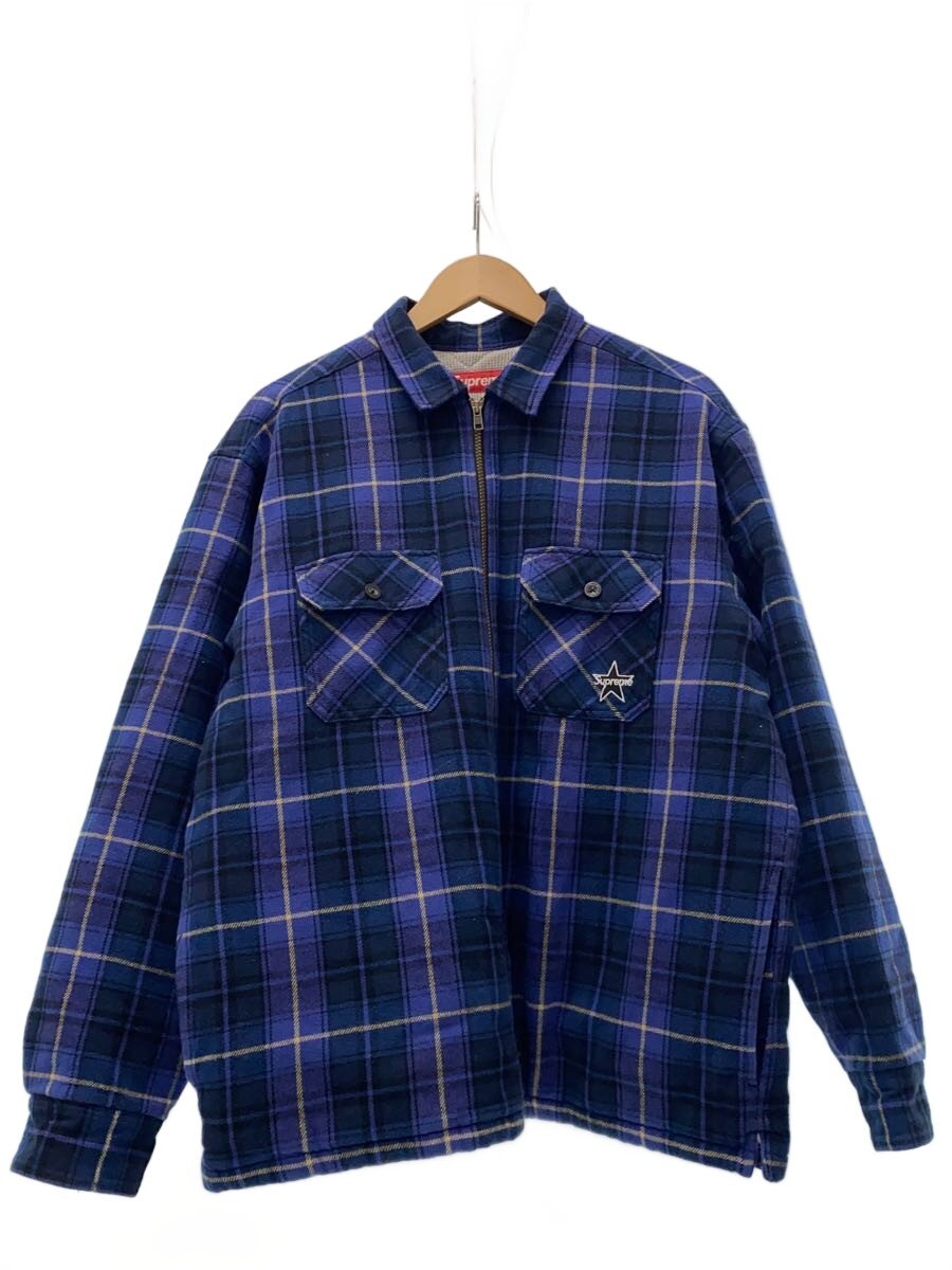 【中古】Supreme◆25AW/Thermal Lined Zip Up Flannel Shirt/裏サーマルジップアップネルシャツ【メンズウェア】｜2ｎｄ STREET 店