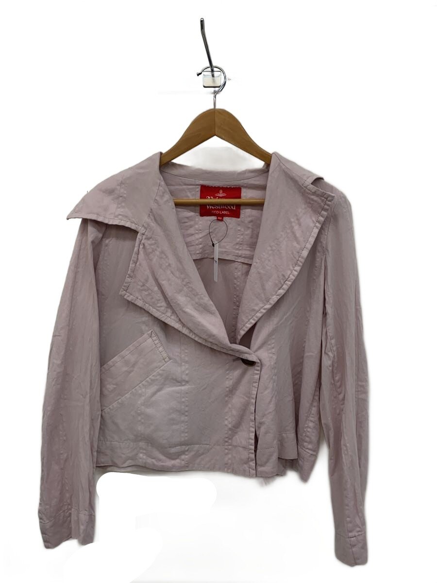 【中古】Vivienne Westwood RED LABEL◆ジャケット/2/コットン/PNK/無地/16-12-401017【レディースウェア】｜2ｎｄ STREET 店