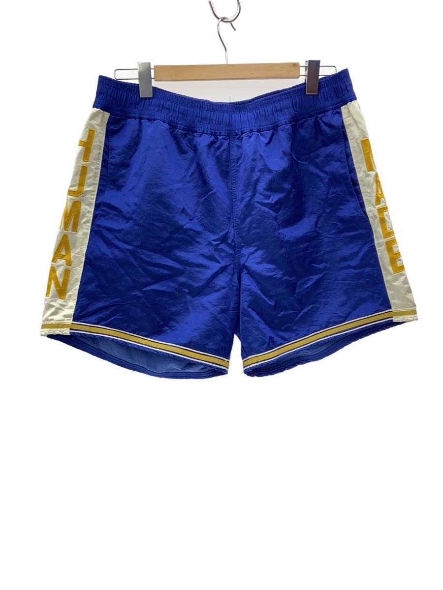 【中古】HUMAN MADE◆GYM SHORTS/体育館さる股引き/遊撃手ズボン下/XL/綿織物/BLU/HM29PT023【メンズウェア】