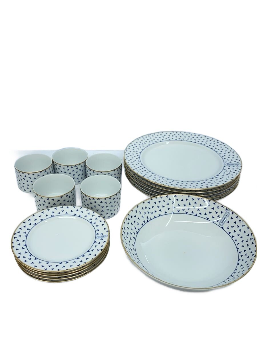 【中古】TIFFANY&Co.◆ココット×5/ディナープレート×5/デザートプレート×5/ボウル×1/洋食器その他/11【キッチン用品】 10,622円