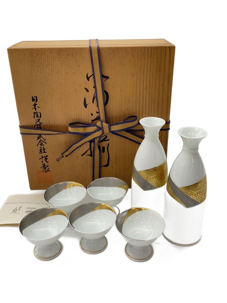 【中古】Noritake◆和食器余分の物/7点書き割り/WHT//【勝手もと装置】