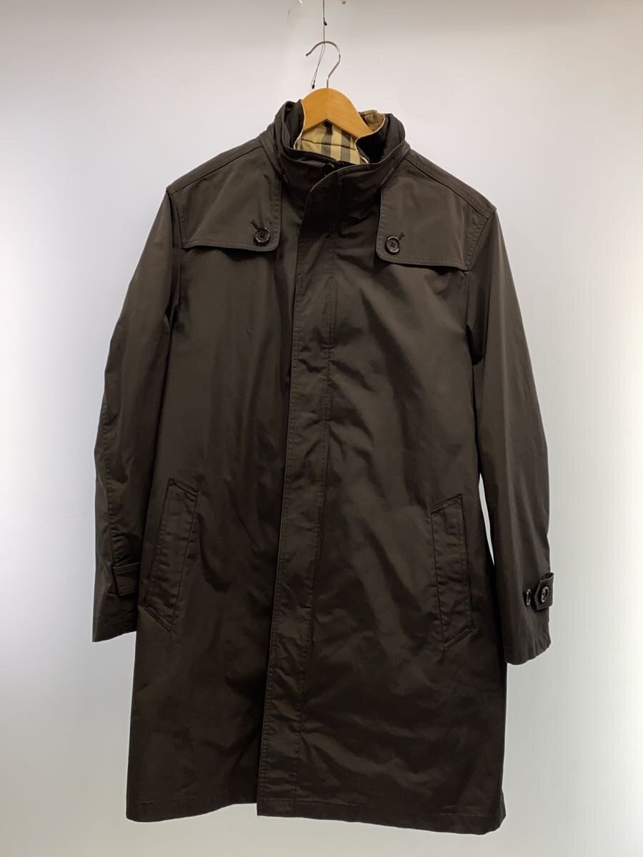 【中古】BURBERRY LONDON◆ステンカラーコート/LL/コットン/BRW/ライナー付属/ボタン欠品/BBB82-309-07【メンズウェア】|2nd STREET 店