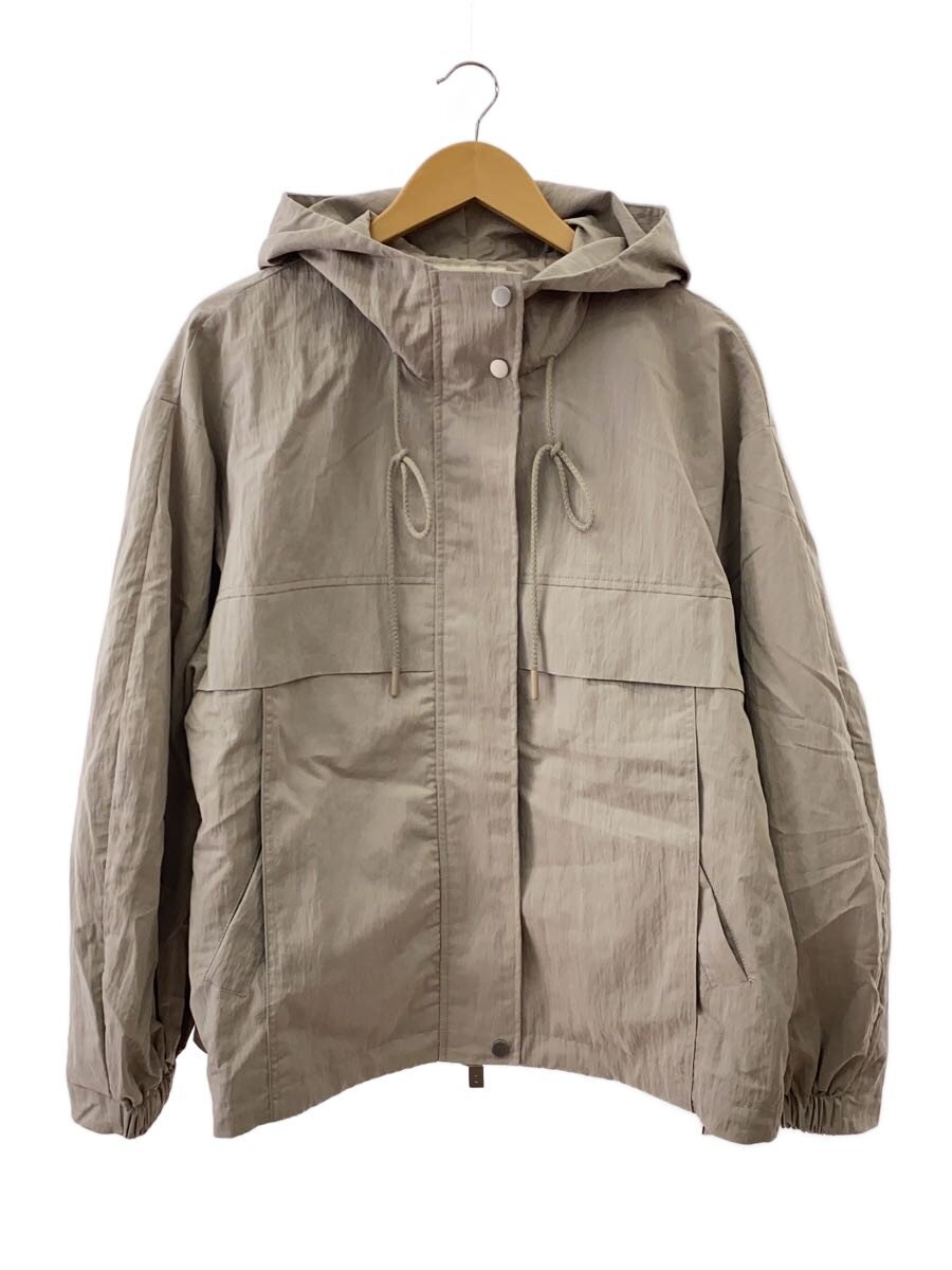 【中古】tageechita/タジチタ/上衣/上衣/フーデッド/L/GRY/無地/T251JK14【レディースお召しもの】