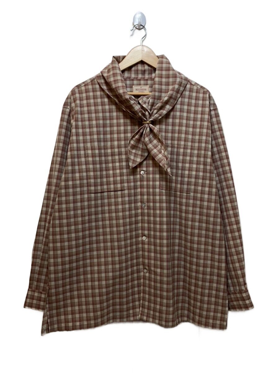 【中古】NEZU YOHINTEN◆23SS/えり巻きプルオーバー/3/ポリエステル/PNK/読み合わせる/200423【メンズウェア】