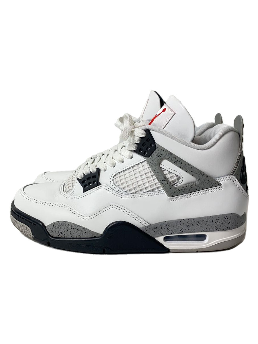 【中古】NIKE◆AIR JORDAN 4_エアジョーダン 4/26cm/WHT//【シューズ】｜2ｎｄ STREET 店