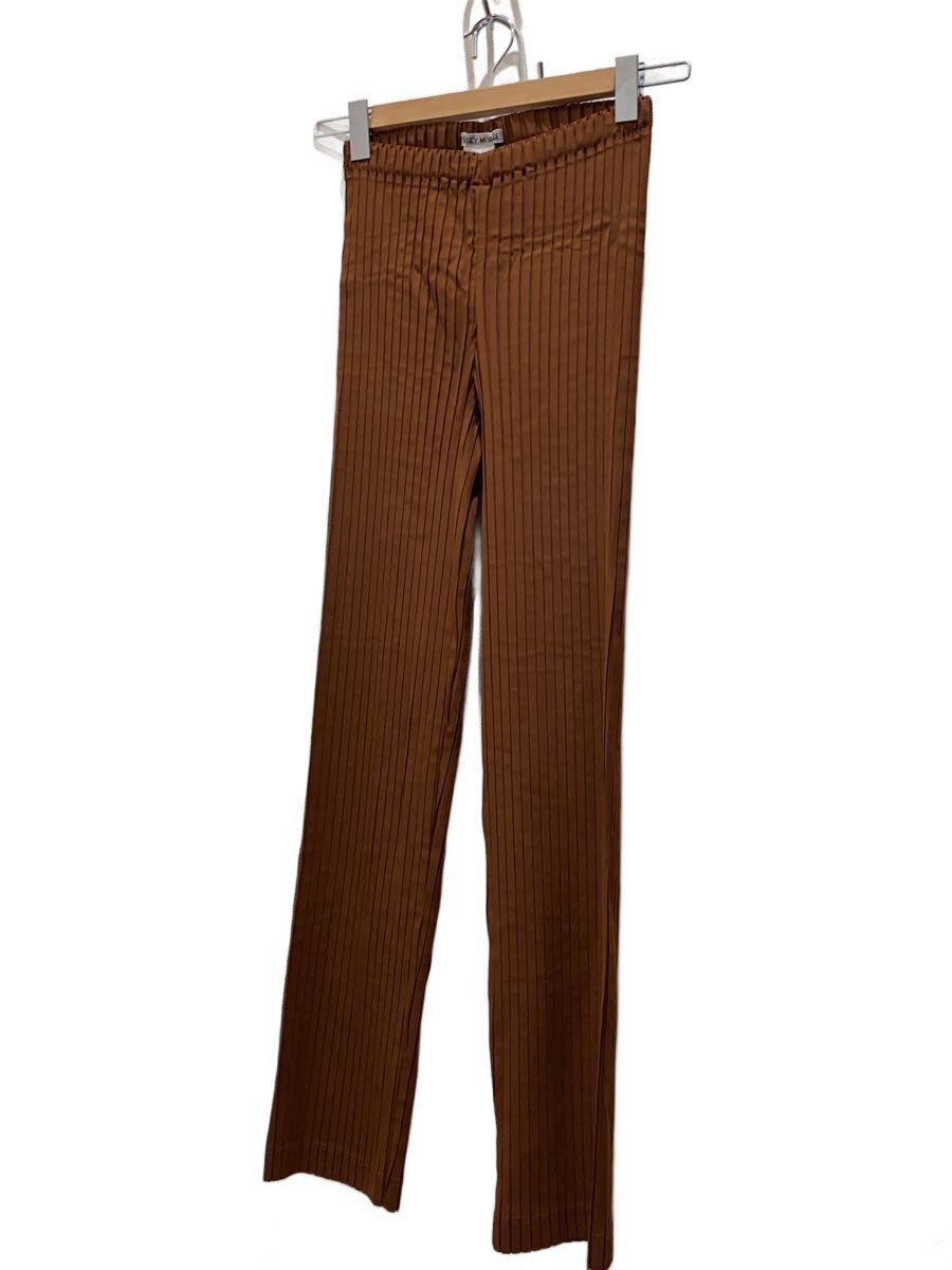 【中古】ISSEY MIYAKE◆下つ方/M/ポリエステル/BRW/? NULL ?【レディースお召しもの】