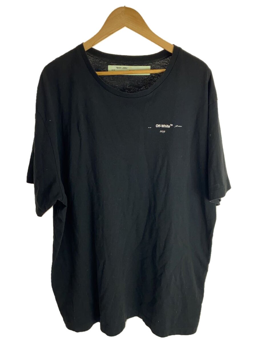 【中古】OFF-WHITE◆プルオーバー/L/綿織物/BLK/OMAA038R19185075【メンズウェア】