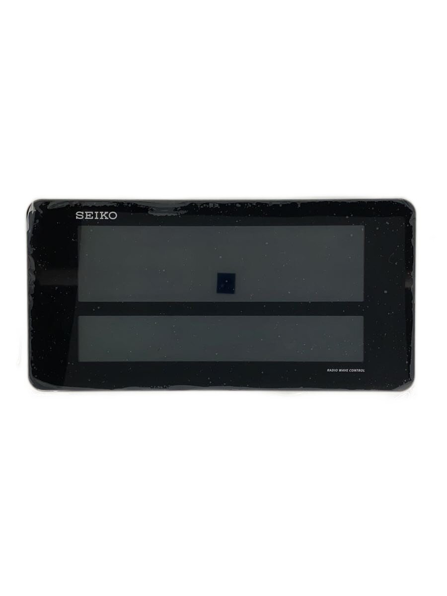 【中古】SEIKO◆掛け時計/デジタル電磁波時辰儀/DL208W//【家電・視覚的・オーディオ】