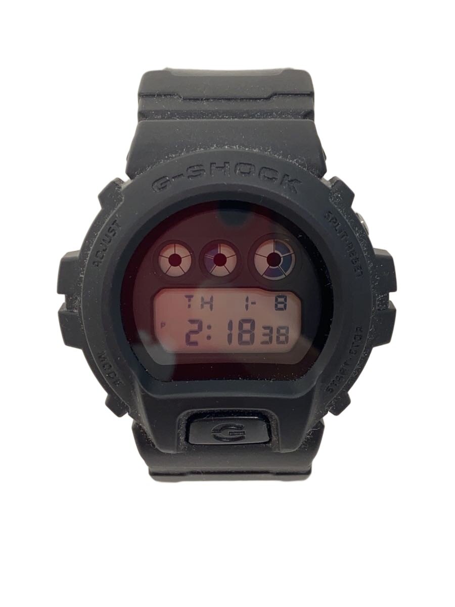 【中古】CASIO◆クォーツ腕時計/アナログ/ラバー/BLK/BLK/DW-6900FS【服飾雑貨他】｜2ｎｄ STREET 店