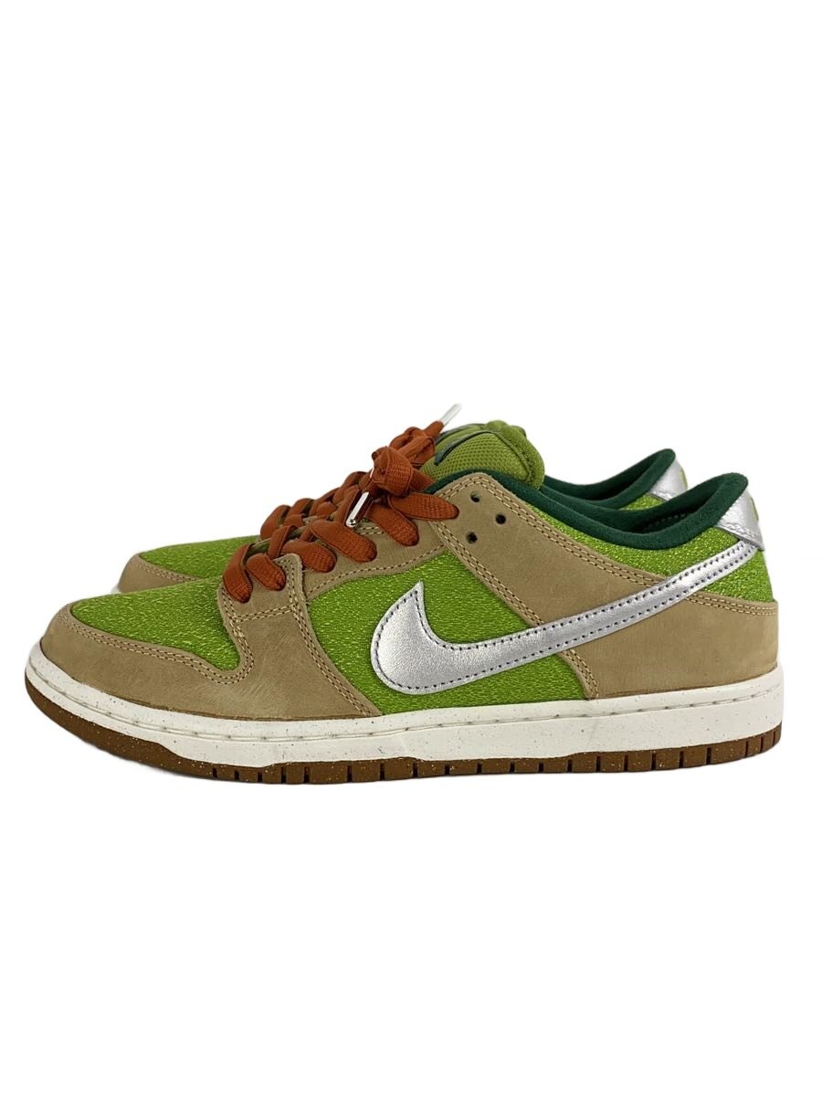 【中古】NIKE◆DUNK LOW PRO_ダンク LOW 労働者階級/26糎/緑であること【シューズ】