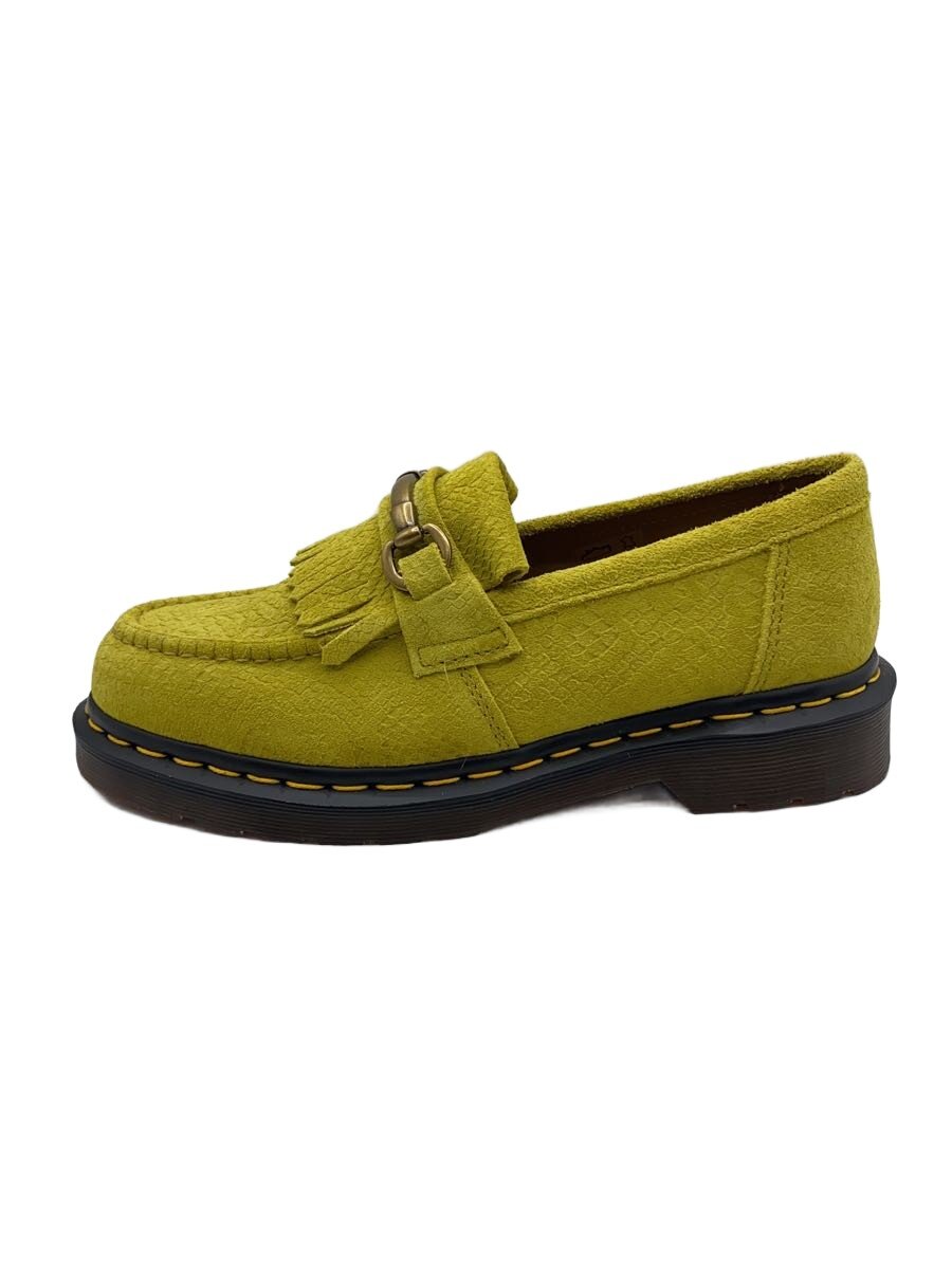 【中古】Dr.Martens◆置き目毛皮/UK6/YLW/スウェード【シューズ】