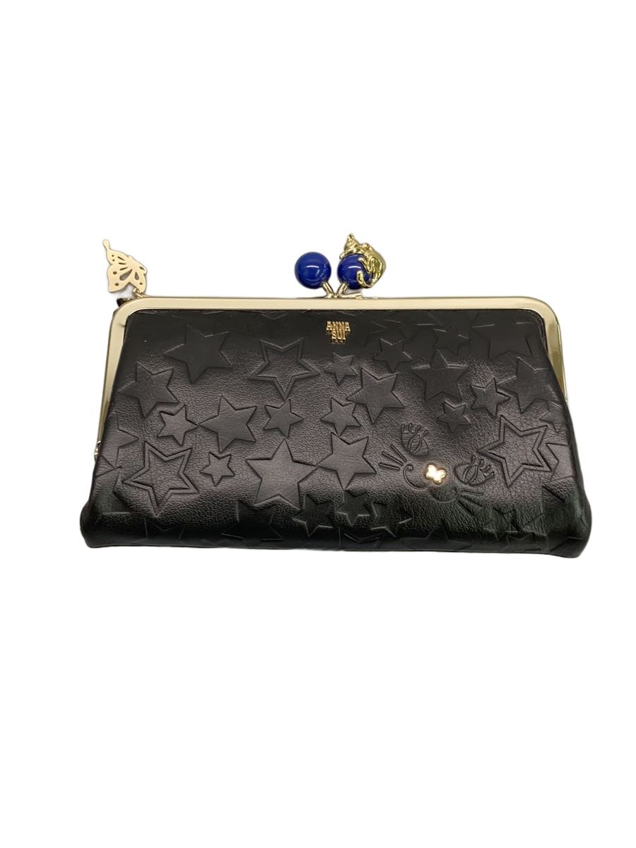 【中古】ANNA SUI◆長財布/--/BLK/総柄/レディース【服飾雑貨他】｜2ｎｄ STREET 店