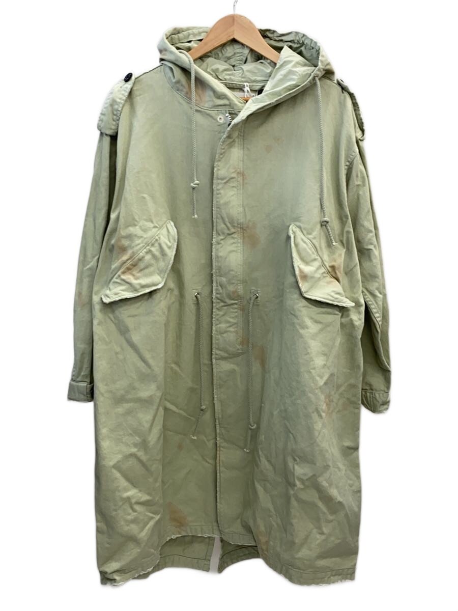 【中古】DAIRIKU◆モッズコート/S/コットン/GRN/22AW O-3【メンズウェア】｜2ｎｄ STREET 店