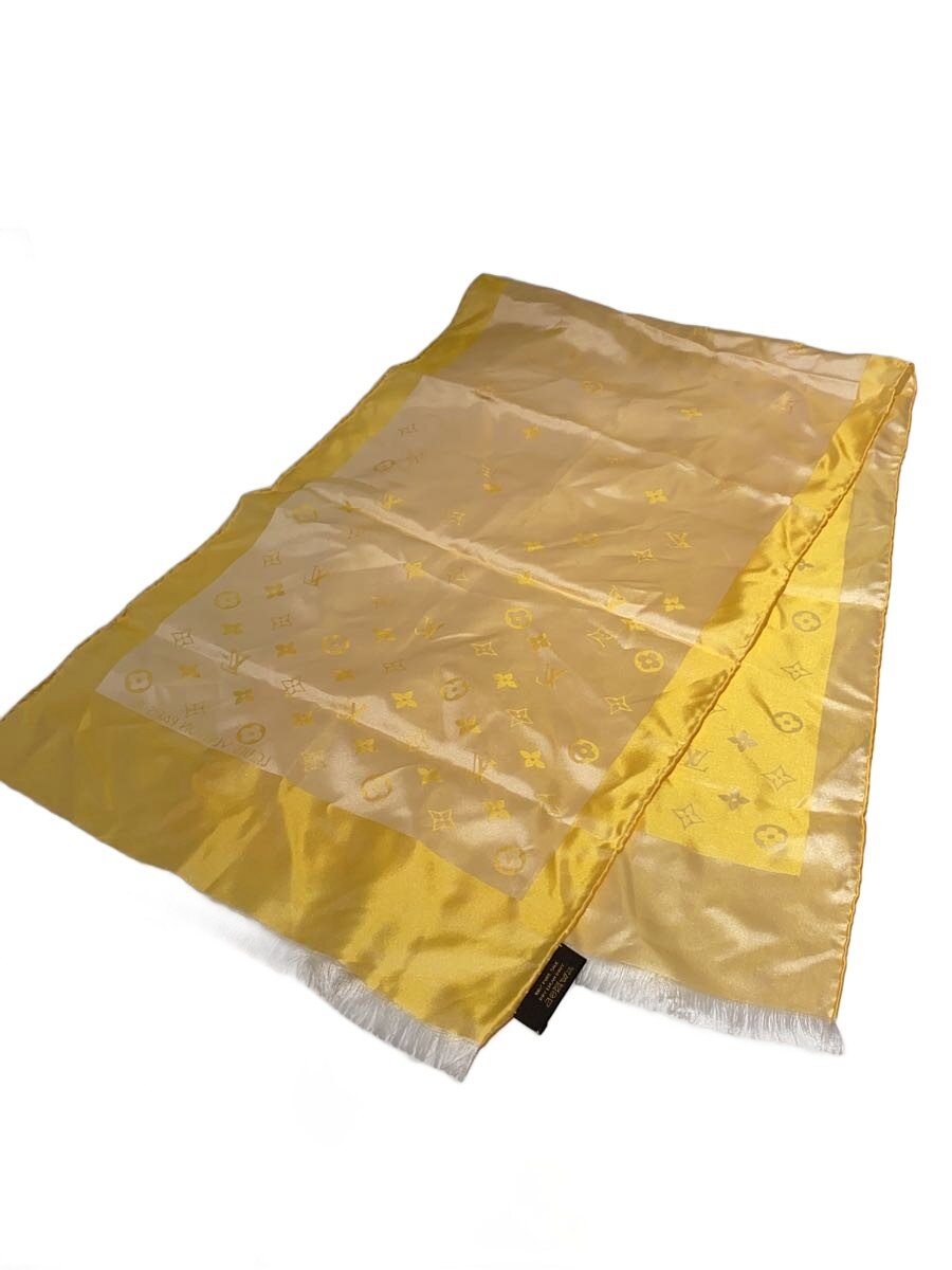 【中古】LOUIS VUITTON◆LOUIS VUITTON ルイヴィトン 袈裟/地絹/YLW/レディース【服飾雑貨他】
