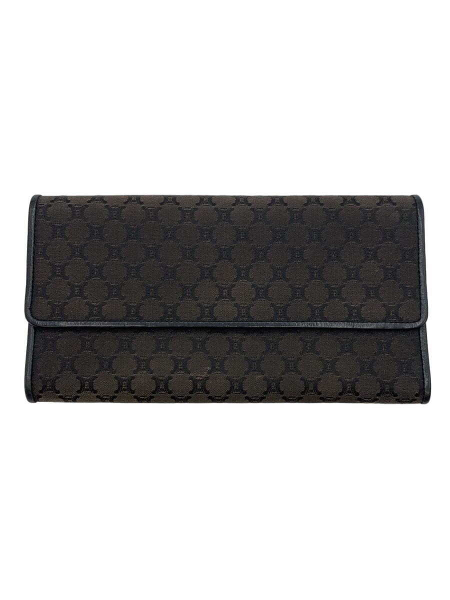 【中古】CELINE◆長金入れ/--/BRW/総柄/レディース/CE00/33【服飾雑貨他】