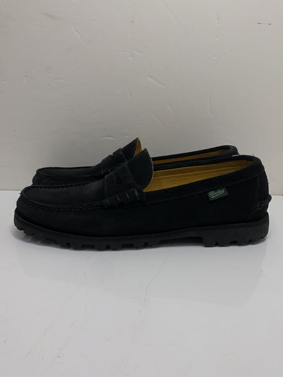 【中古】Paraboot◆ローファー/US7.5/BLK/スウェード/1121【シューズ】｜2ｎｄ STREET 店