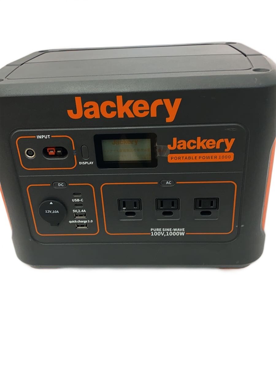 【中古】Jackery◆携帯型ワット数 1000 JE-1000D【家電・視覚的・オーディオ】