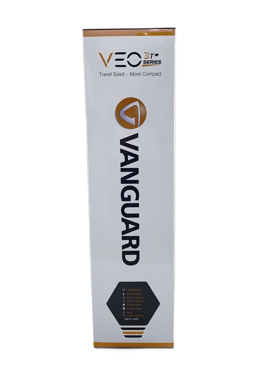 【中古】VANGUARD◆デジタル写真機余分の物/VEO3T+234CT/大層らしい天々三脚架/炭素 雲台無し//【写真機】