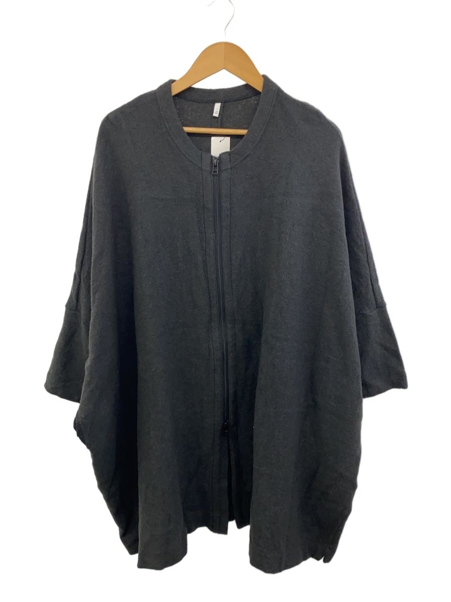 【中古】FIRMUM◆厚地の外套/S/羊毛/GRY/FR124TD【レディース御召しもの】