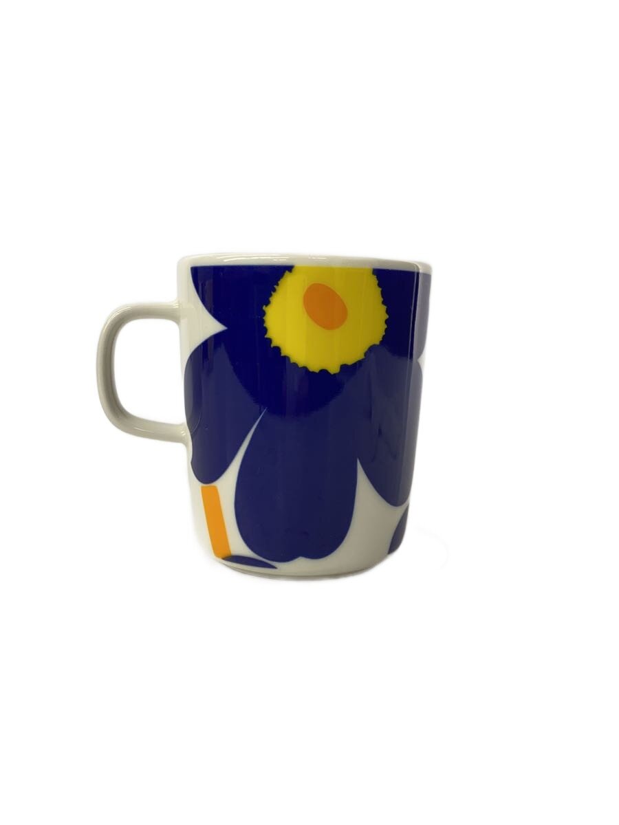 【中古】marimekko◆マグカップ/ウニッコ/洋食器その他/NVY【キッチン用品】