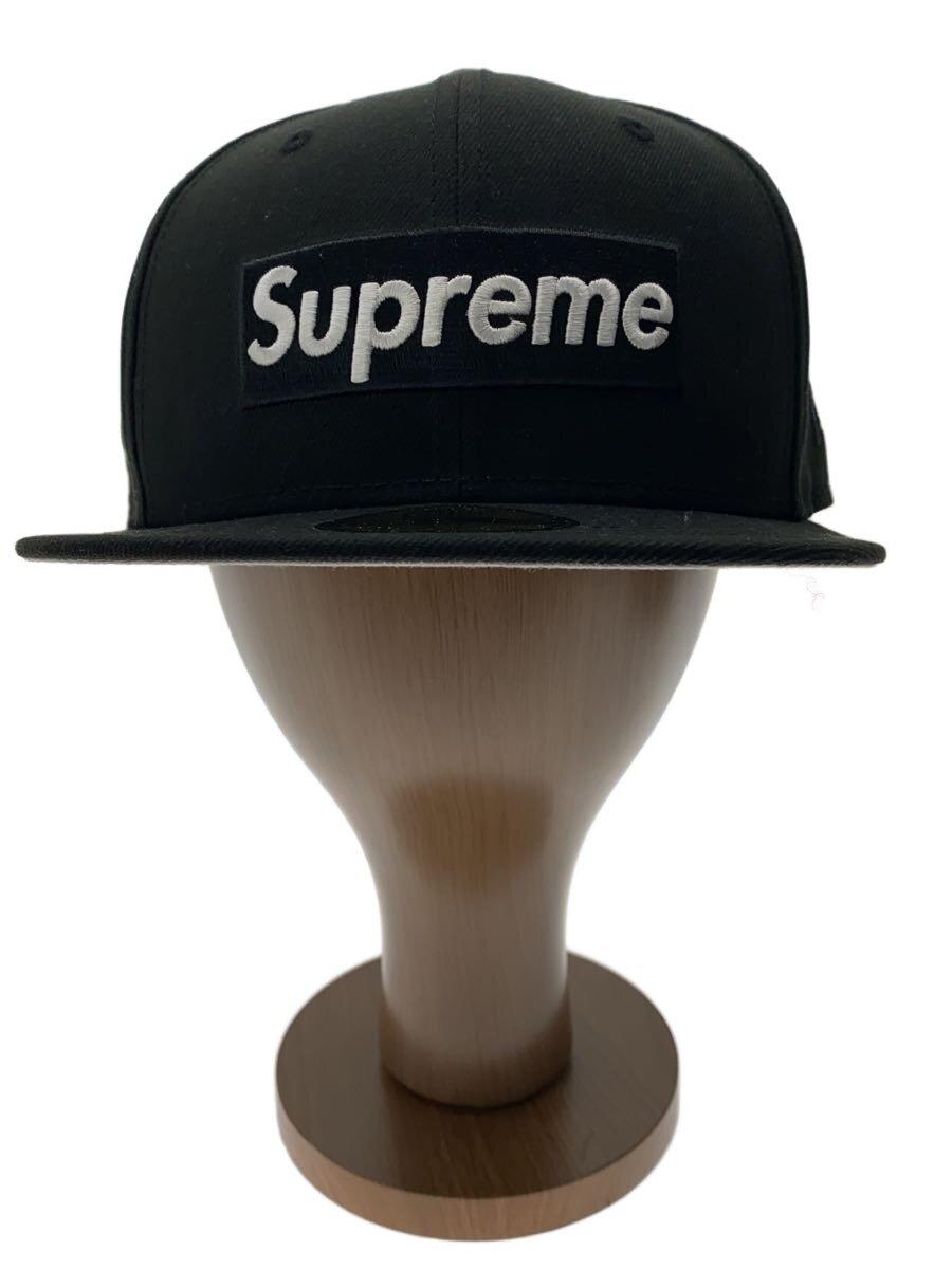 【中古】Supreme◆旗がしら/7 3/8/ポリエステル/BLK/メンズ【服飾雑貨他】