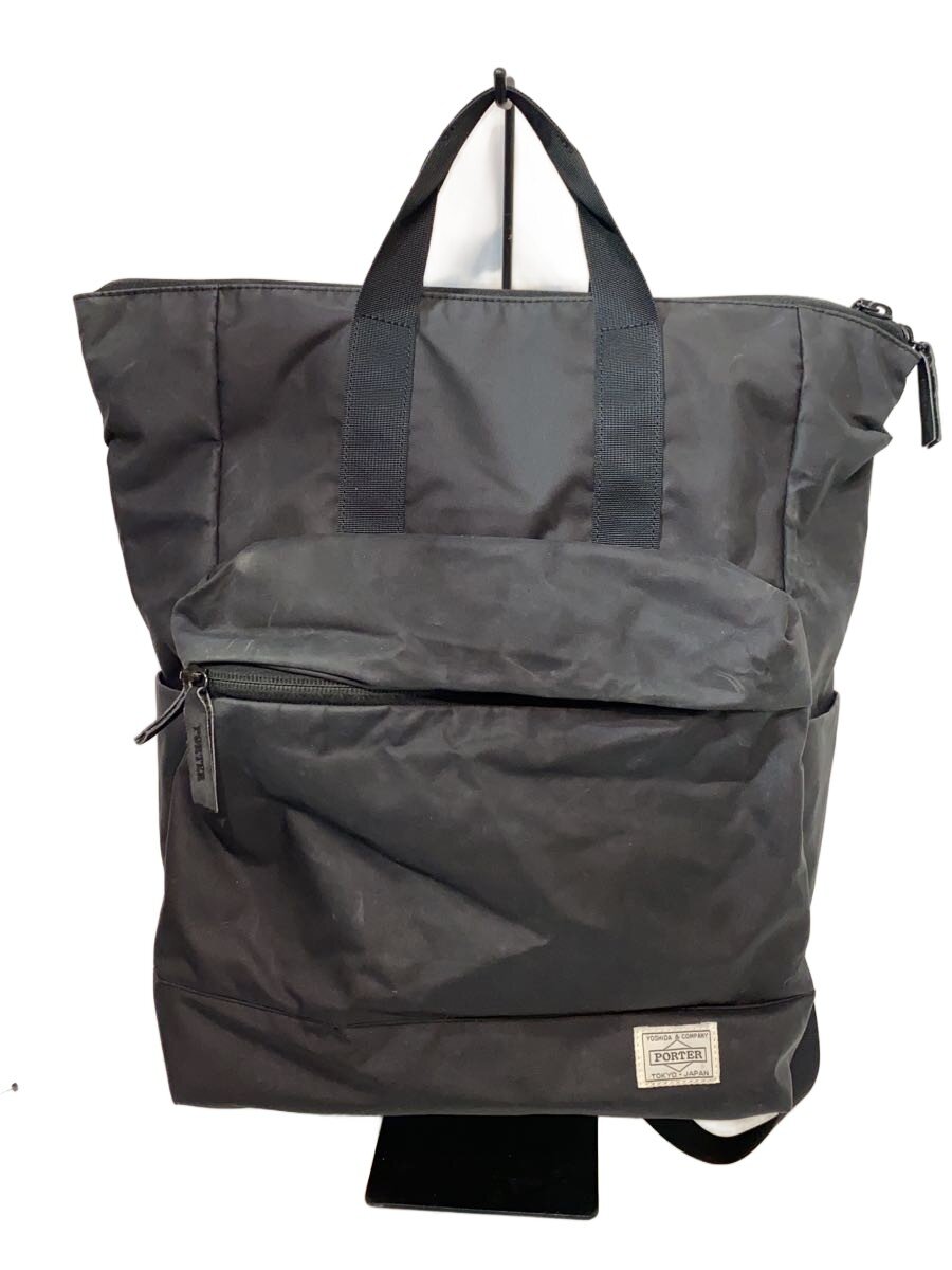 【中古】PORTER GIRL◆背嚢/--/BLK【御徒面子】