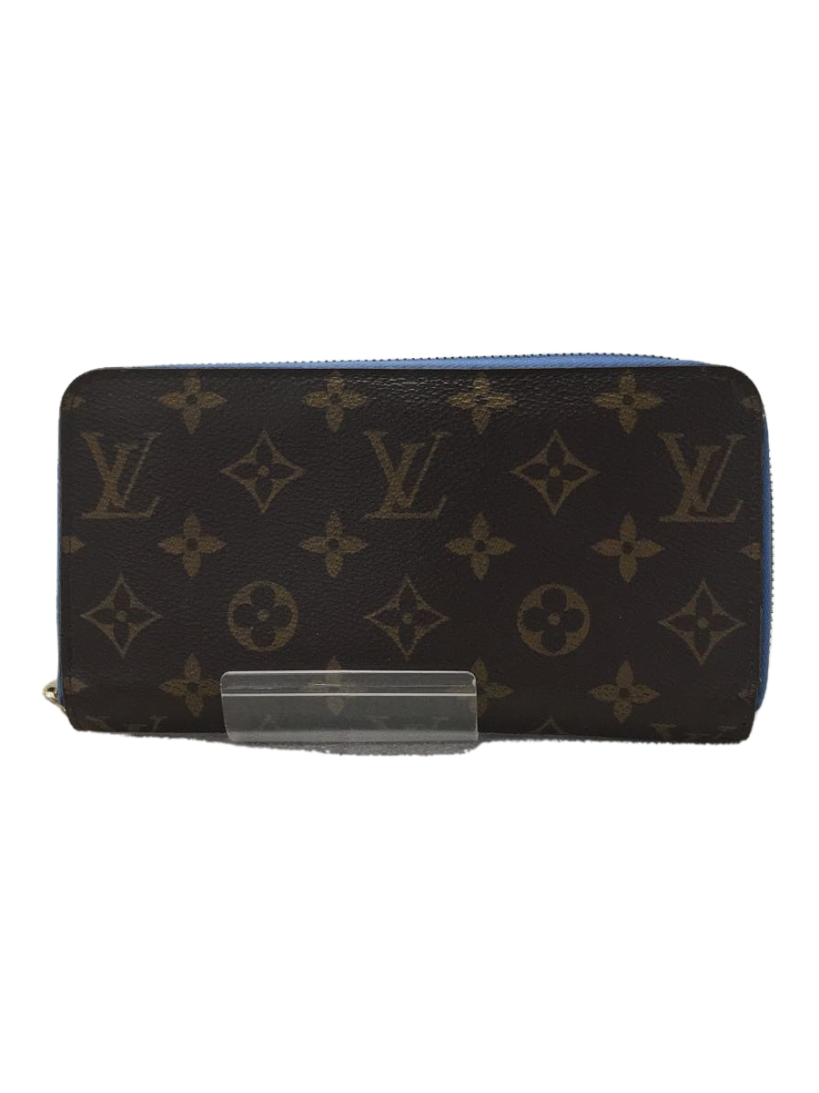 本店 LOUIS VUITTON ジッピー ウォレット_モノグラム_BRW PVC BRW ad