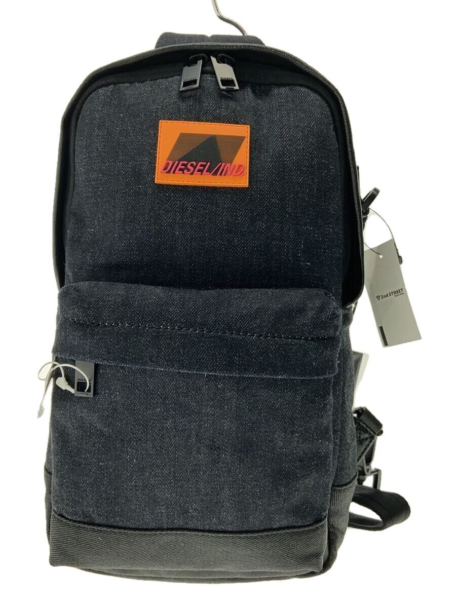 【中古】DIESEL◆ALYANTO/上半身御徒面子/ショルダーバッグ/ジーンズ/インディゴ/X07427 P3591【御徒面子】