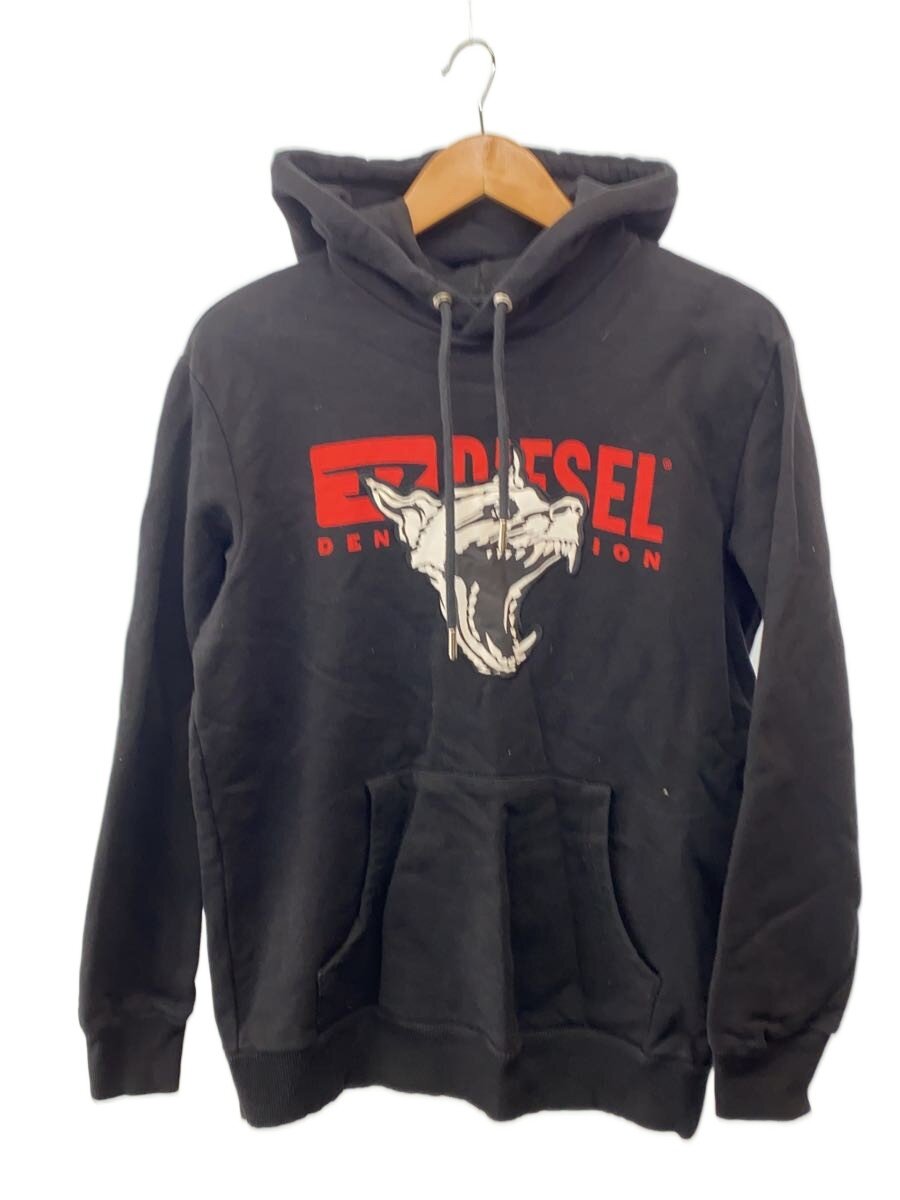 【中古】DIESEL◆パーカー/L/綿織物/BLK/00S02W-S-GIR-HOOD-BX1-EAXH【メンズウェア】