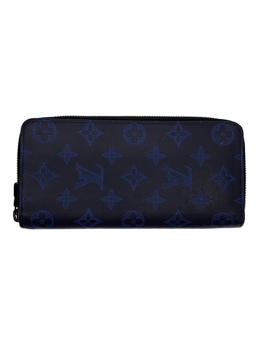 【中古】LOUIS VUITTON◆ジッピー・ウォレット・ヴェルティカル_モノグラム・シャドウ/--/BLU/メンズ【服飾雑貨他】 36,179円