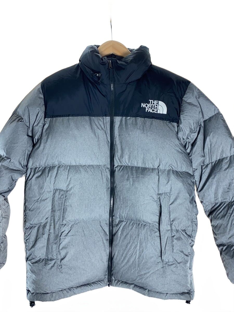 【中古】THE NORTH FACE◆NOVELTY NUPTSE JACKET_ノベルティーヌプシジャケット/XL/ポリエステル/GRY【メンズウェア】|2nd STREET 店