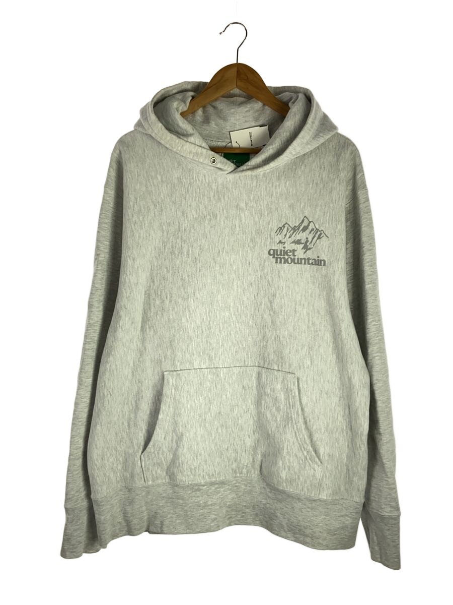 【中古】quiet mountain cafe/パーカー/XXL/コットン/GRY【メンズウェア】｜2ｎｄ STREET 店