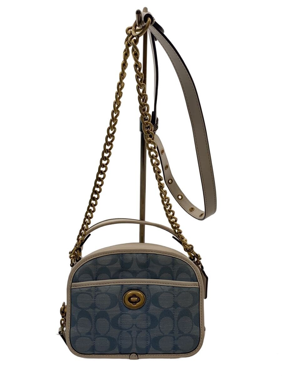 【中古】COACH◆2wayショルダーバッグ/キャンバス/BLU/総柄/c4688//【バッグ】｜2ｎｄ STREET 店 11,220円