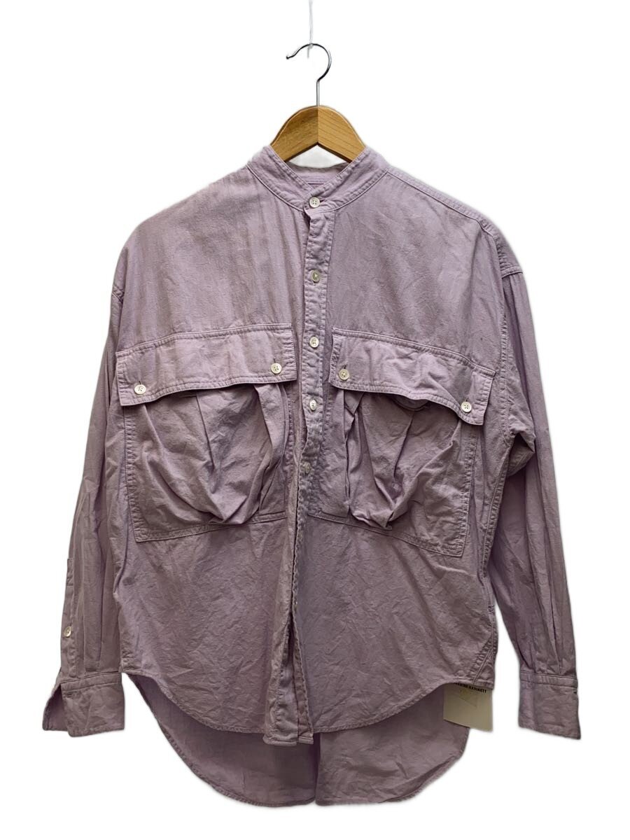 【中古】KATHARINE HAMNETT◆長袖ブラウス/XS/コットン/PUP/無地/24S-KHRHS-90【レディースウェア】｜2ｎｄ STREET 店