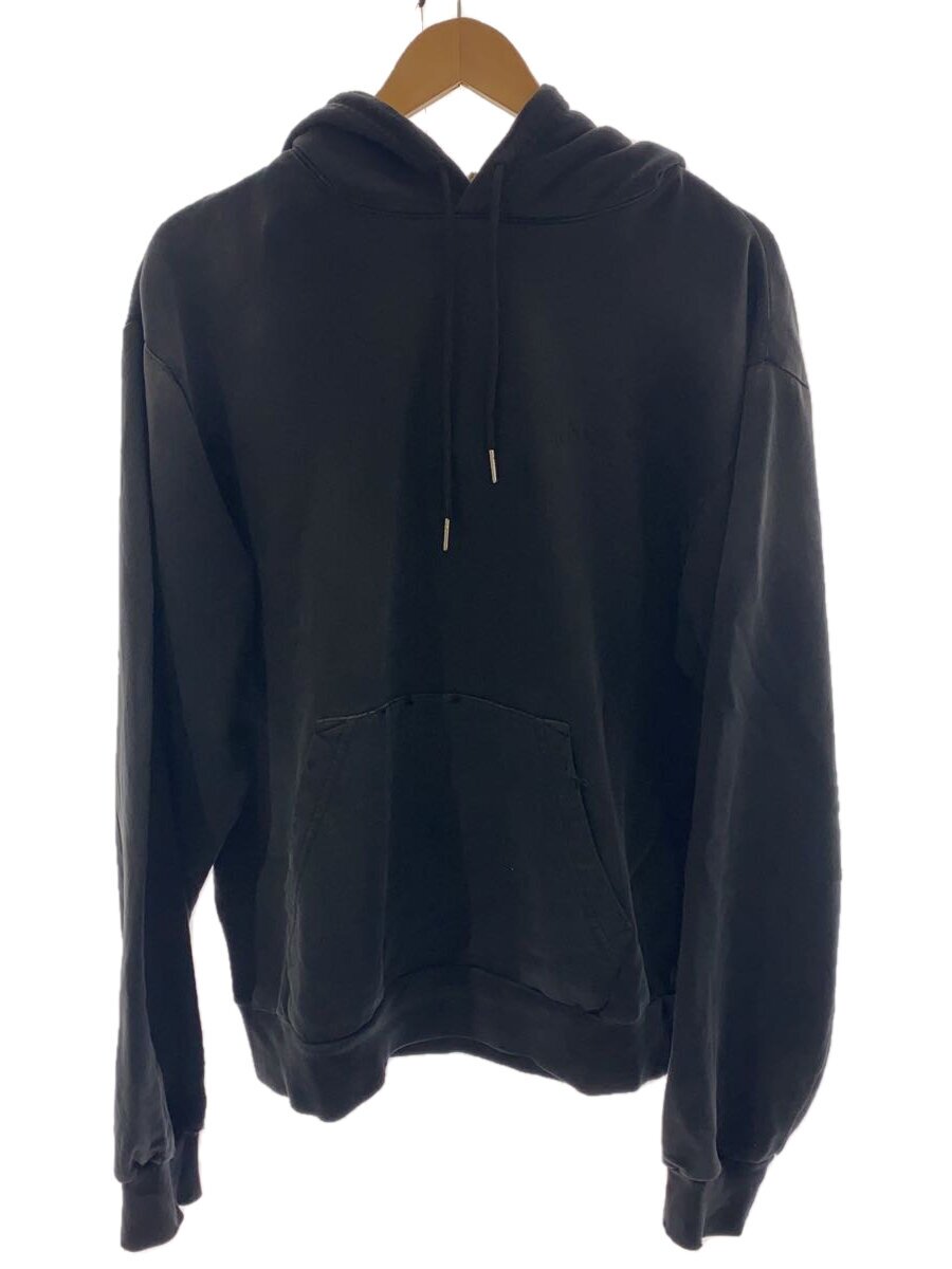 【中古】MARNI◆24AW/Mended Dyed Jersey Hoodie/パーカー/46/綿織物/BLK/FUMU0073GS//【メンズウェア】