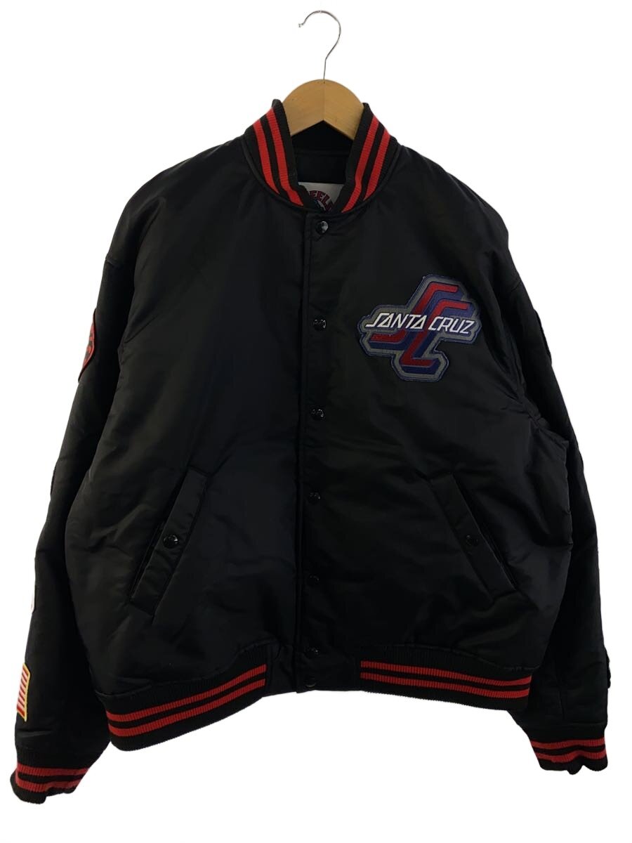 【中古】SANTA CRUZ◆上衣/M/ナイロン/BLK/502223101【メンズウェア】