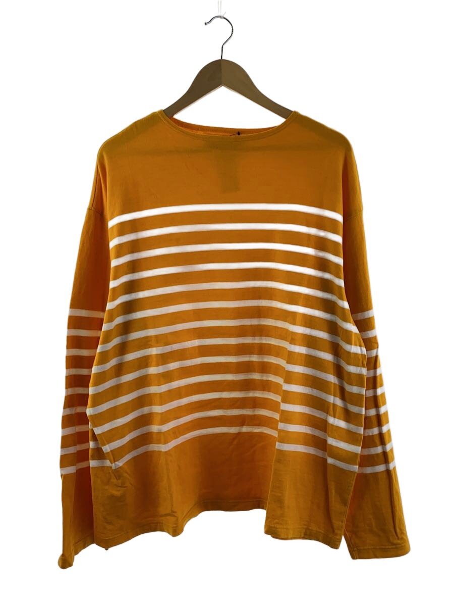 【中古】OUTIL◆TRICOT HABAS/長袖プルオーバー/3/綿織物/YLW/間借り人//【メンズウェア】