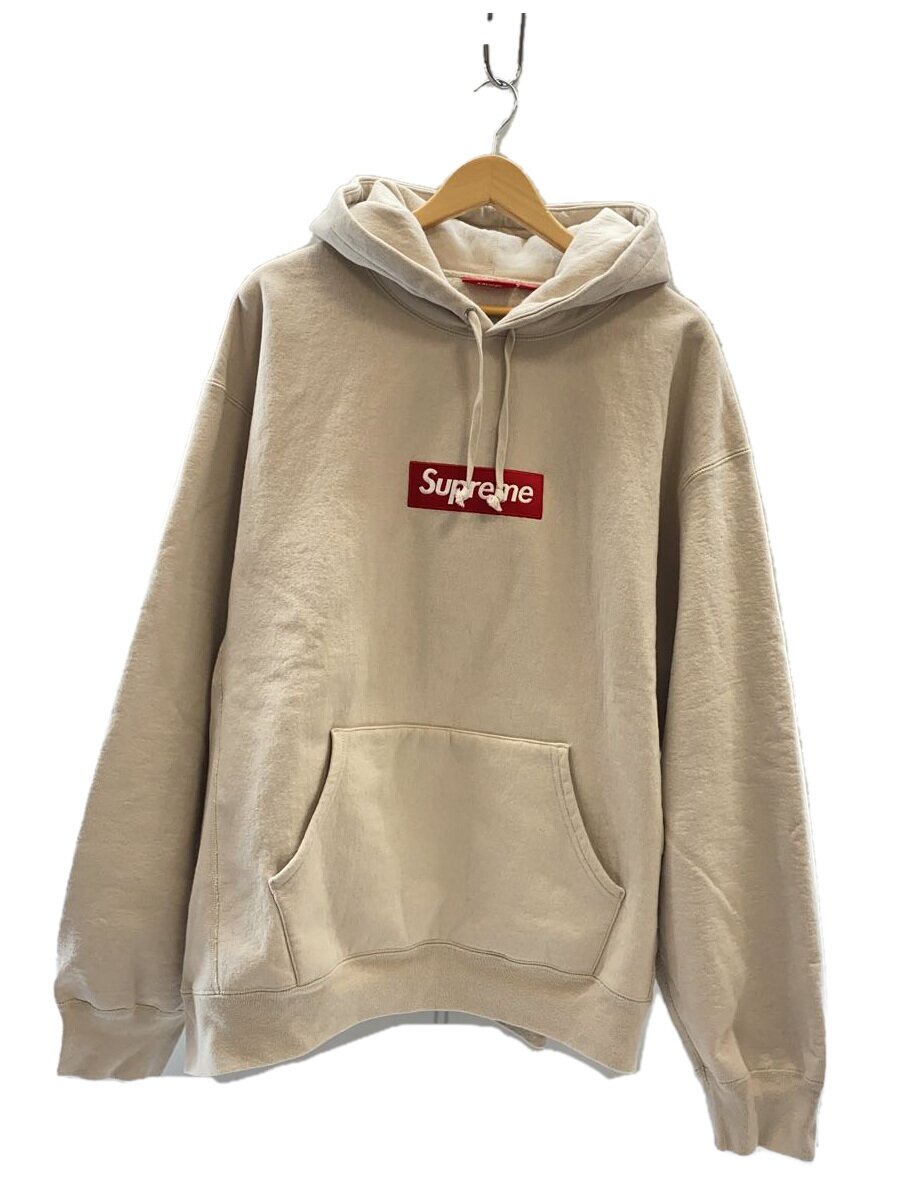 【中古】Supreme◆パーカー/XXL/綿織物/CRM【メンズウェア】