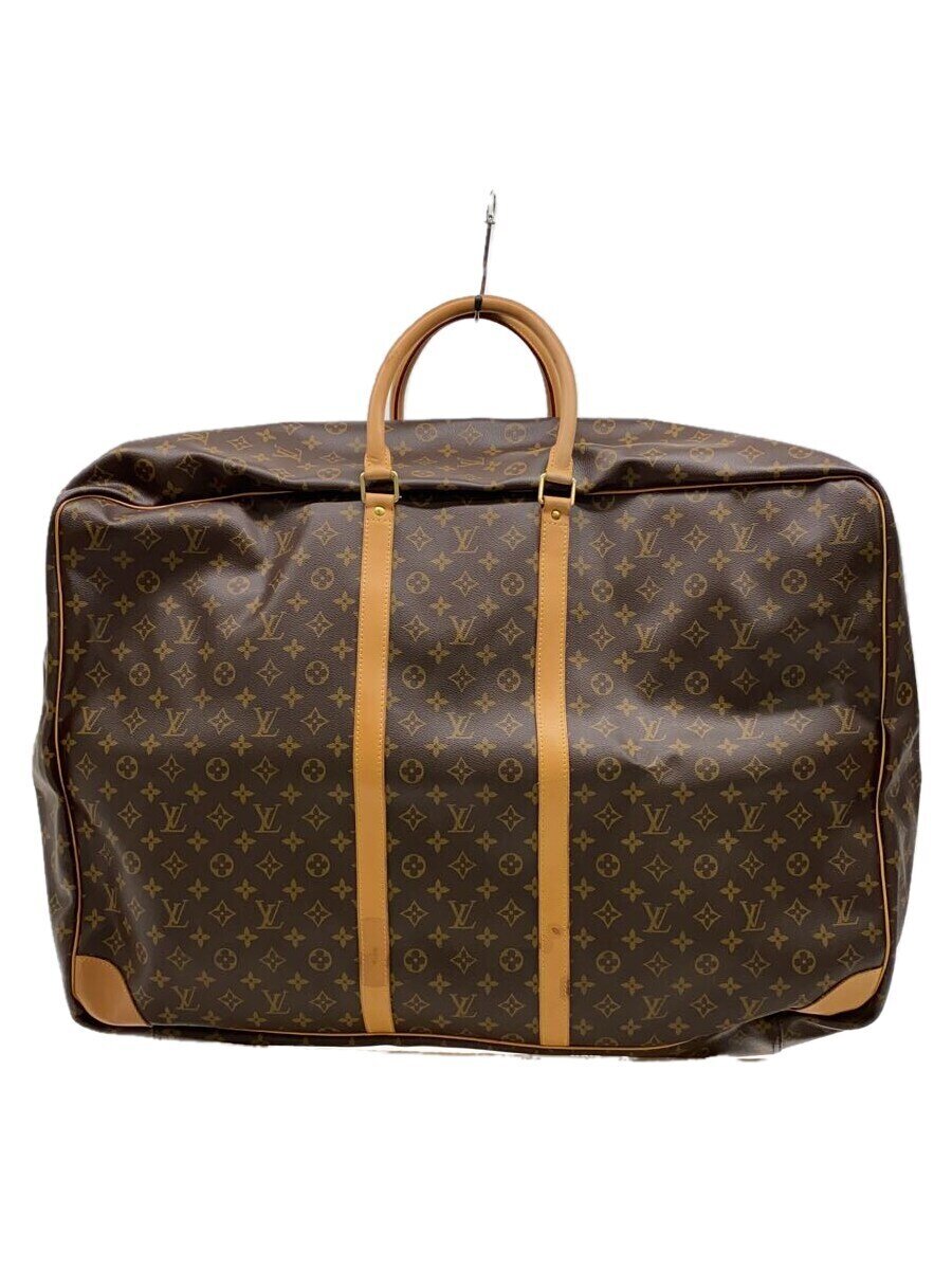 【中古】LOUIS VUITTON◆ポルタブル・サンク・サントレ_モノグラム・帆布_BRW/PVC/BRW【御徒面子】