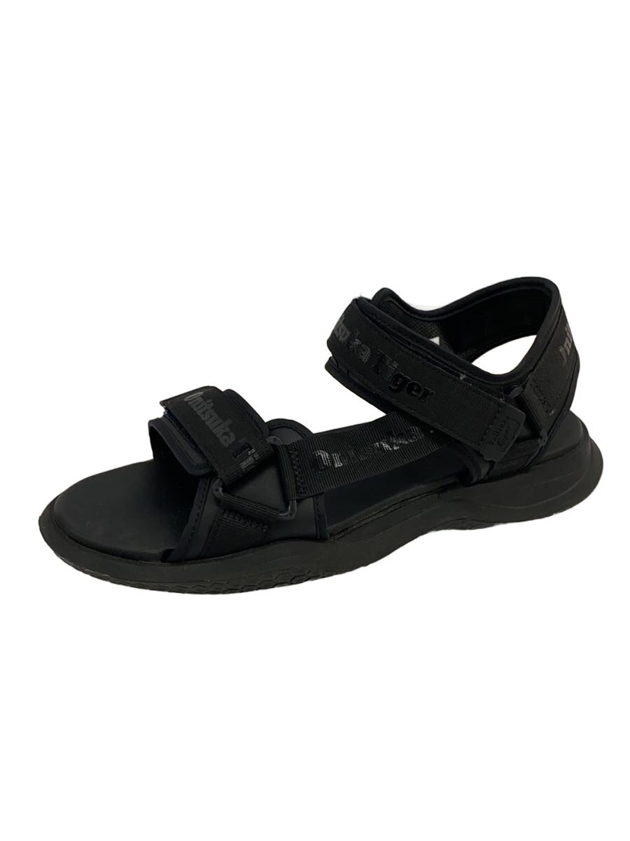 【中古】Onitsuka Tiger◆OHBORI STRAP/サンダル/28糎/BLK/1183B305-002【シューズ】