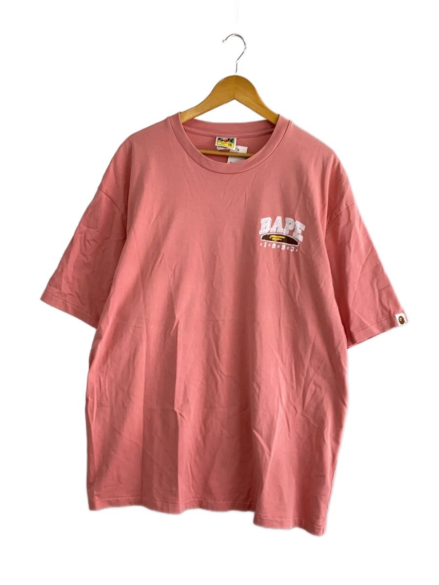【中古】A BATHING APE◆ティーシャツ/--/綿織物/RED/001tek301325m//【メンズウェア】
