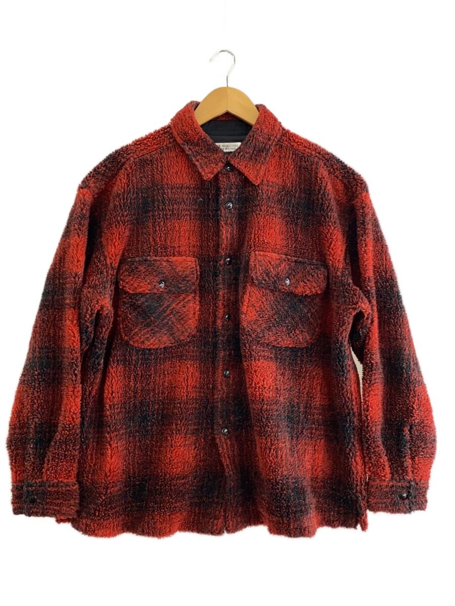 【中古】COOTIE◆ジャケット/M/アクリル/RED/オンブレCK【メンズウェア】｜2ｎｄ STREET 店
