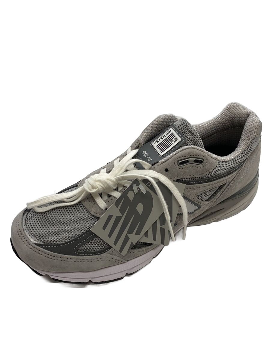 【中古】NEW BALANCE◆ローカットスニーカー/27珊/GRY/U990GR4【シューズ】