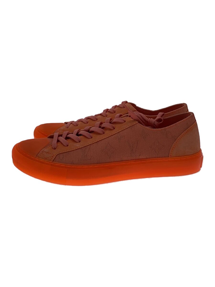 【中古】LOUIS VUITTON◆LOUIS VUITTON ルイヴィトン ローカットスニーカー/UK8/ORN//【シューズ】