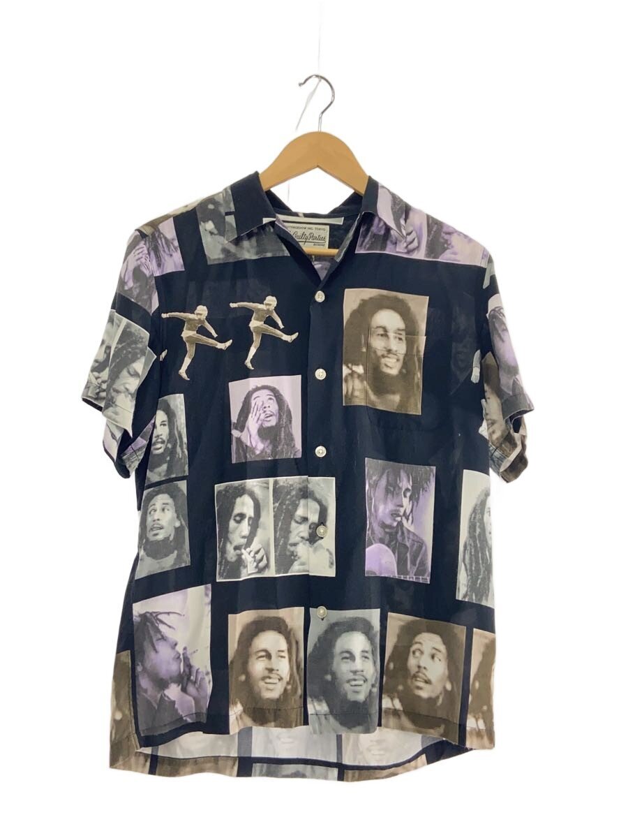 【中古】WACKO MARIA◆半袖シャツ/S/レーヨン/BLK【メンズウェア】｜2ｎｄ STREET 店