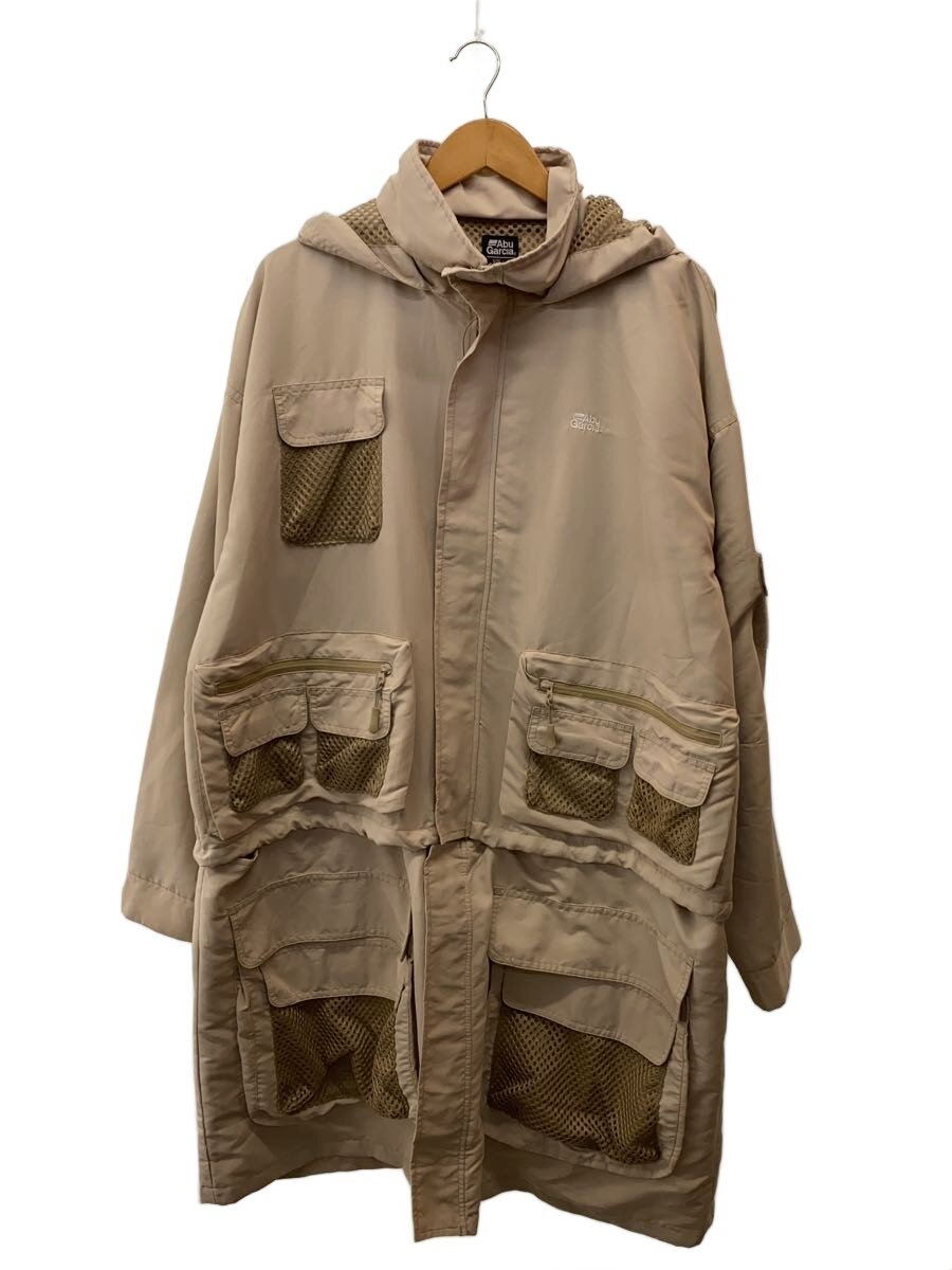 【中古】Abu Garcia◆厚地の外套/L/ナイロン/CRM/529956【メンズウェア】