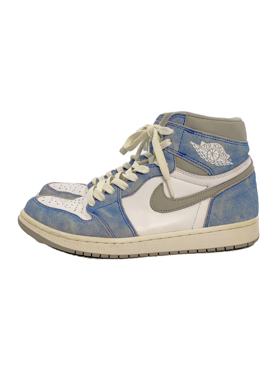 【中古】NIKE◆AIR JORDAN 1 RETRO HIGH OG_大気圏 ジョーダン 1 レトロ 御機嫌 OG/27.5糎/BLU【シューズ】