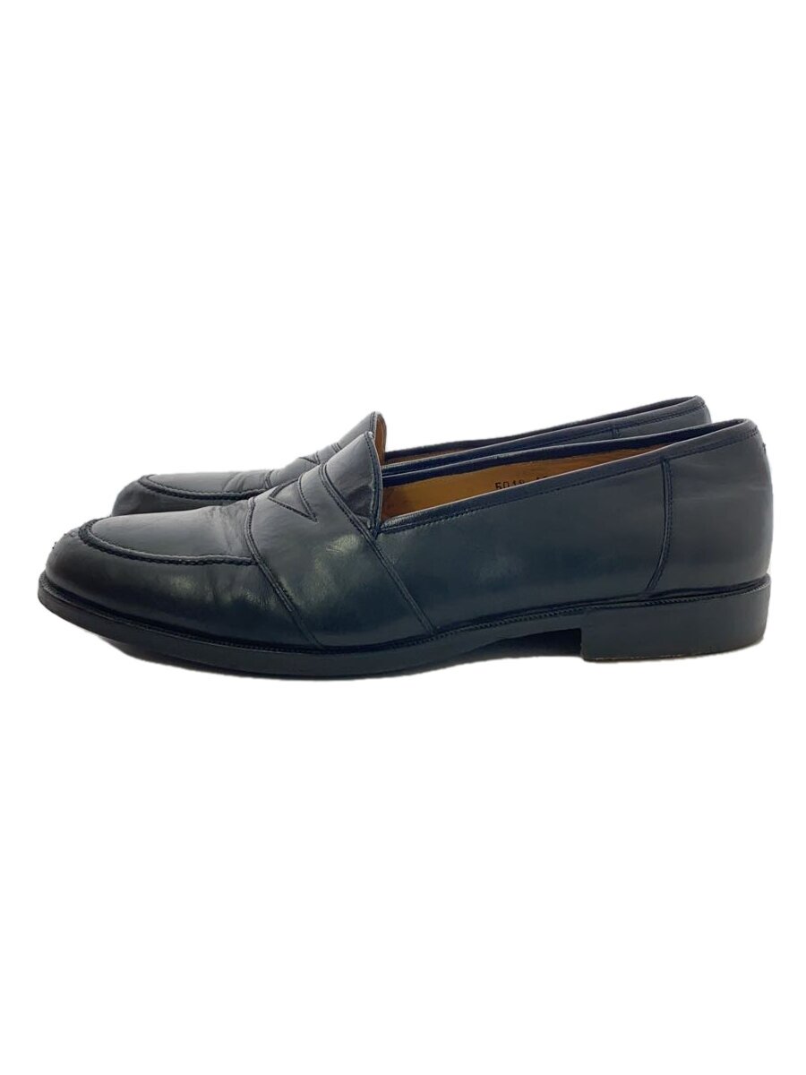 【中古】MAGNANNI◆ローファー/M/BLK/レザー【シューズ】｜2ｎｄ STREET 店